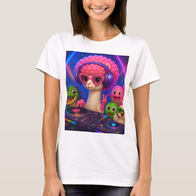 Galactic Headphone T-Shirt (Front)