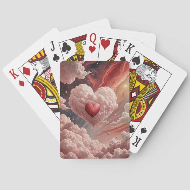 Galactic Heart Playing Cards (Back)