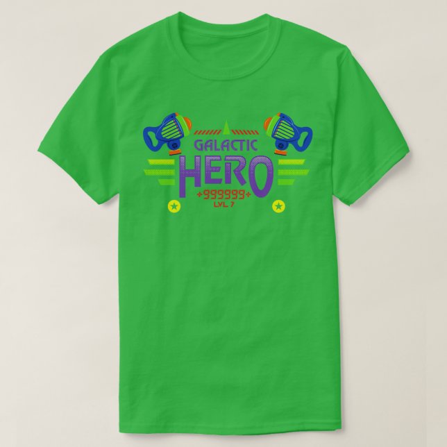 Galactic Hero T-Shirt (Design Front)