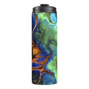 Galactic Marble Thermal Tumbler