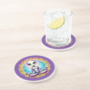 Galactic Meditation Coaster