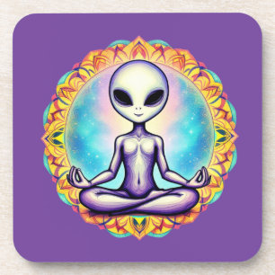 Galactic Meditation Coaster