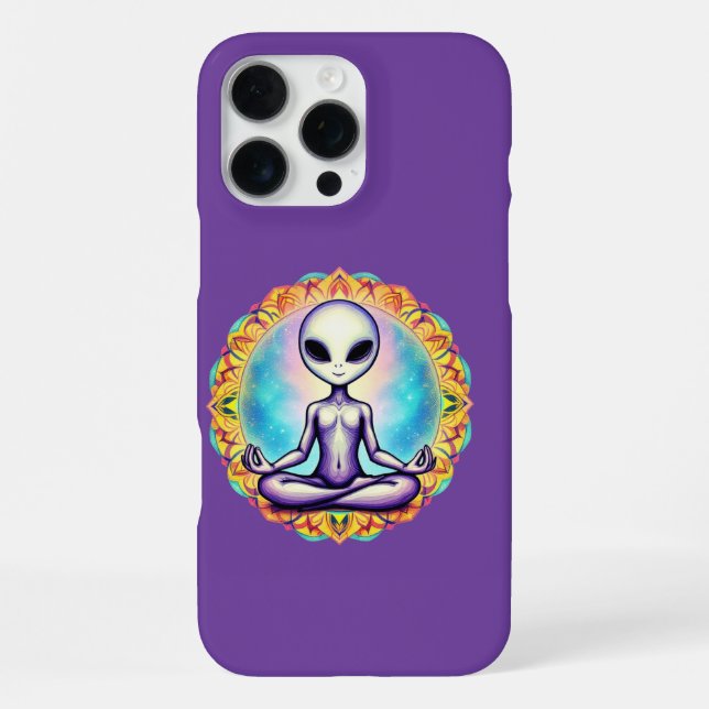 Galactic Meditation iPhone Case (Back)