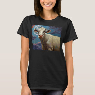 Galactic Moo-niverse Adorable Bovine Beyond the St T-Shirt
