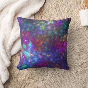 Galactic Mosaic Cushion