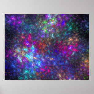 Galactic Mosaic Poster
