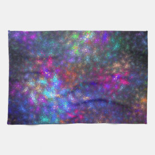 Galactic Mosaic Tea Towel