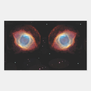 Galactic Nebula Eyes Stickers