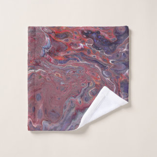 Galactic Night Abstract Wash Cloth