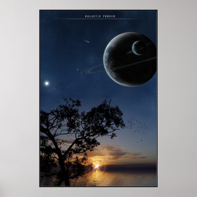 Galactic Ponder Poster (Front)