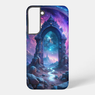 Galactic Portal Fantasy Cosmic Gateway Samsung Galaxy Case