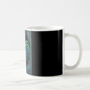 Galactic Rooster Psychedelic Chicken Space  Coffee Mug