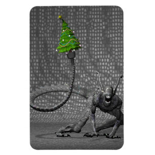 Galactic Santa Claus Magnet
