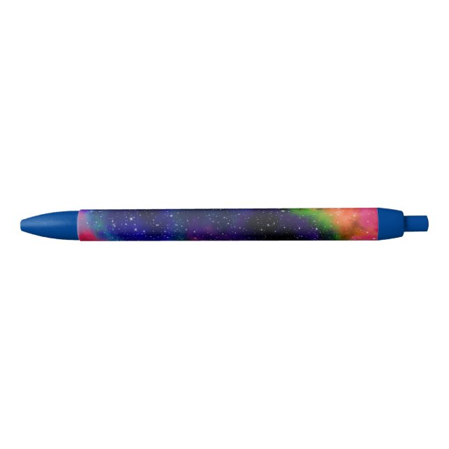 Galactic Sci-Fi Wedding Blue Ink Pen (Front)