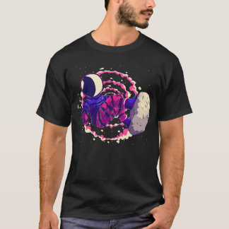Galactic Spiral Astro Surfer T-Shirt