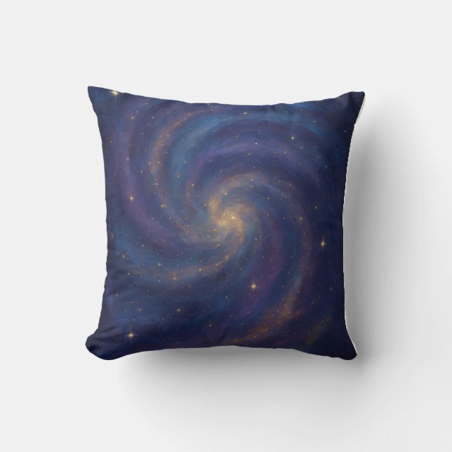 Galactic Swirl Cushion (Front)