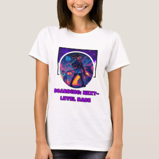 galactic travel girl t-shirt