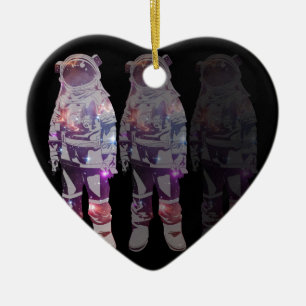 Galactic Traveller Ceramic Tree Decoration