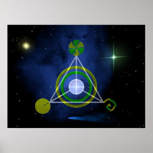 Galactic Triangle Poster