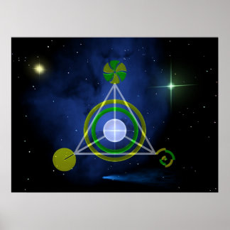 Galactic Triangle Poster