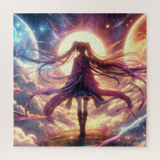 Galactic Twilight: Whispers of the Cosmos Jigsaw Puzzle