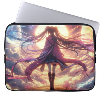 Galactic Twilight: Whispers of the Cosmos Laptop Sleeve