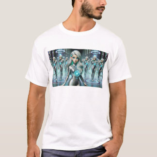 Galactic Twins - Holographic Alien Clones T-Shirt
