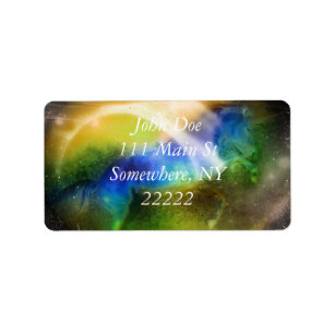 Galactic Unicorn Label