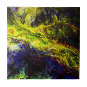 Galactic Vapours Ceramic Tile
