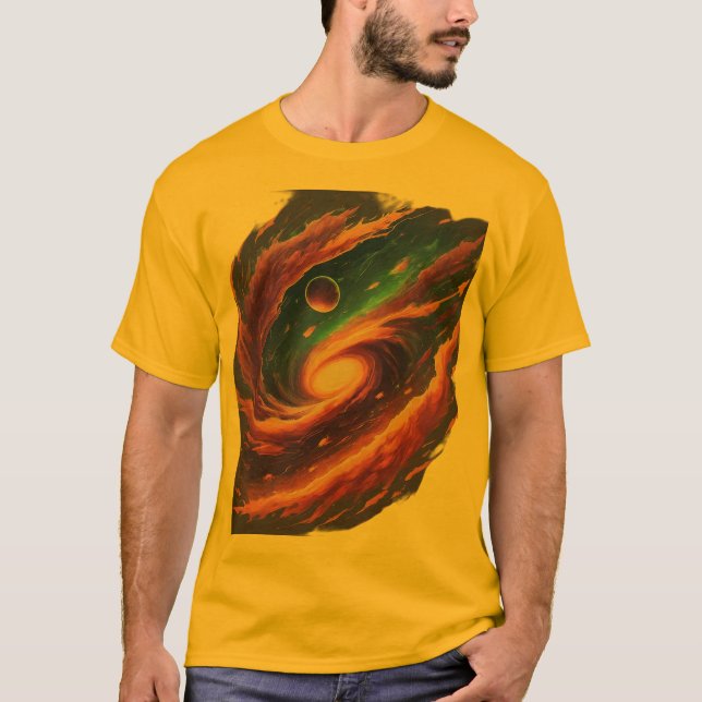 Galactic Vortex T-Shirt (Front)