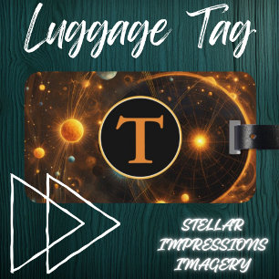 Galactic Whisper Luggage Tag
