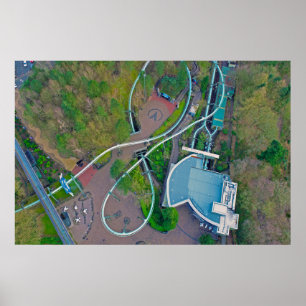 Galactica Drone   Alton Towers Resort Poster