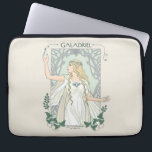 Galadriel Light of Valinor Graphic Laptop Sleeve<br><div class="desc">Step into the radiant grace of Middle-Earth™ with this exquisite Lord of the Rings™ design inspired by Galadriel™. Illustrated in an elegant, Art Nouveau–inspired style, she stands poised and luminous, holding a phial of the Light of Valinor with serene strength and quiet authority. Flowing golden hair, delicate Elven adornments, and...</div>