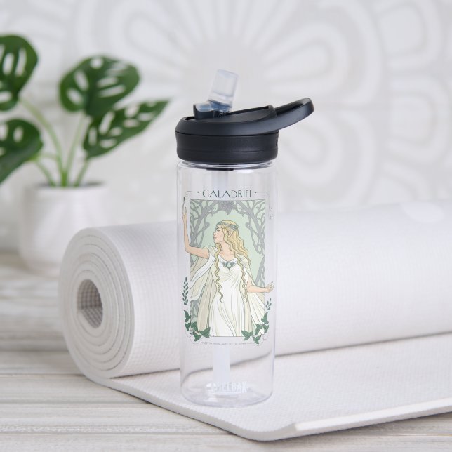 Galadriel Light of Valinor Graphic Water Bottle (Yoga)