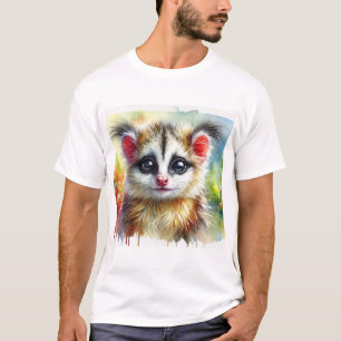 Galago in the Light of Nature 130924AREF122 - Wate T-Shirt