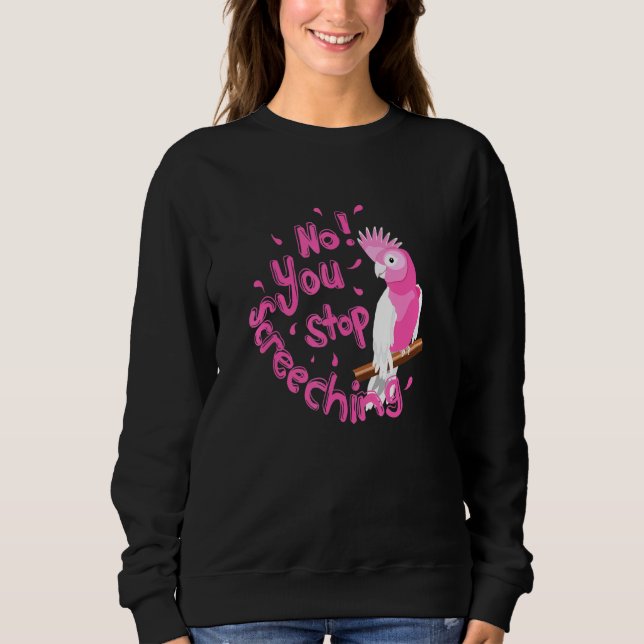 Galah Australian Bird Sweatshirt (Front)