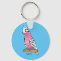 Galah bird cartoon illustration