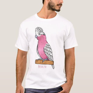 Galah bird cartoon illustration T-Shirt