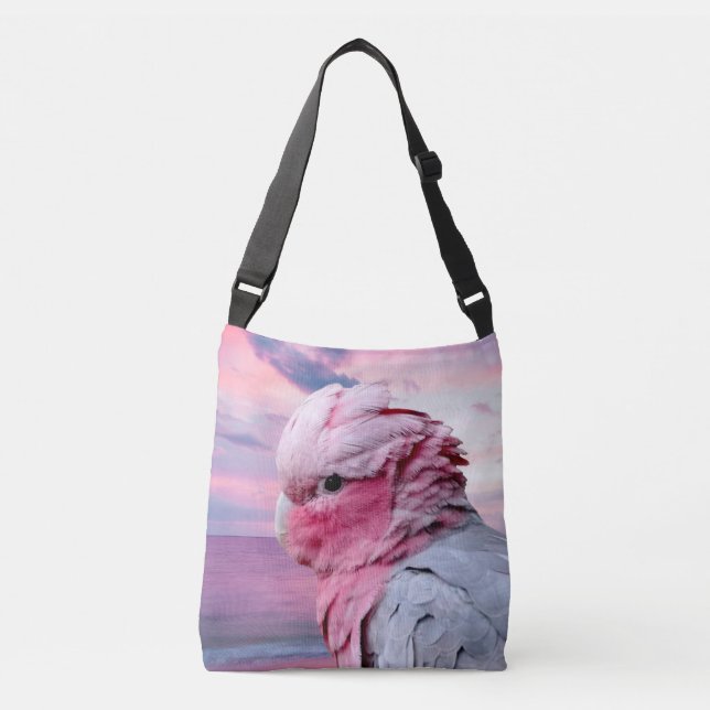 Galah Cockatoo Crossbody Bag (Front)