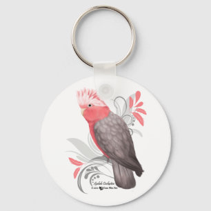 Galah Cockatoo Key Ring
