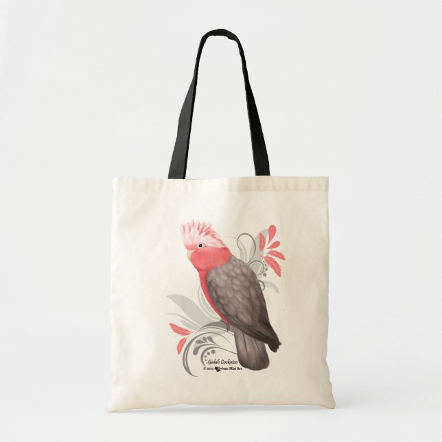 Galah Cockatoo Tote Bag (Front)