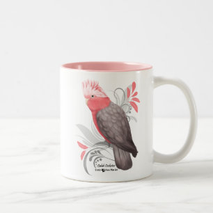 Galah Cockatoo Two-Tone Coffee Mug