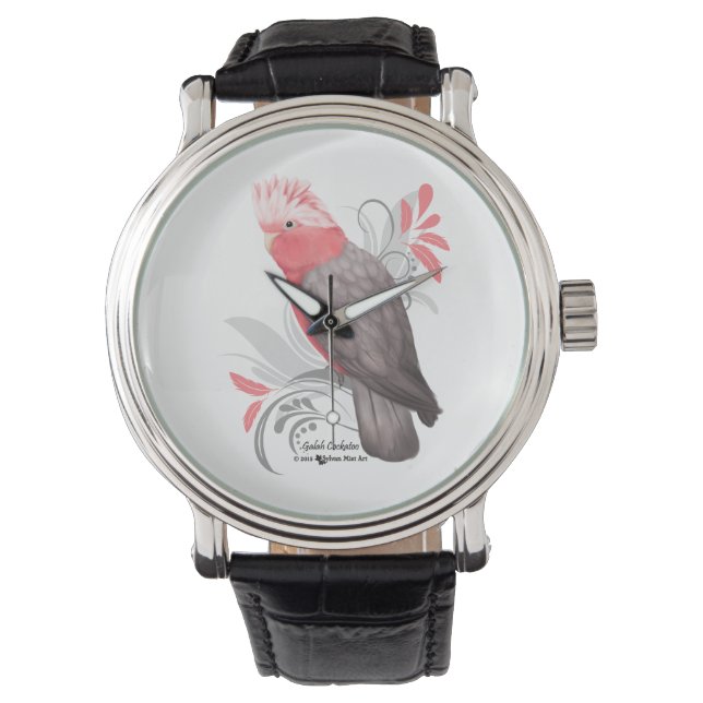 Galah Cockatoo Watch (Front)