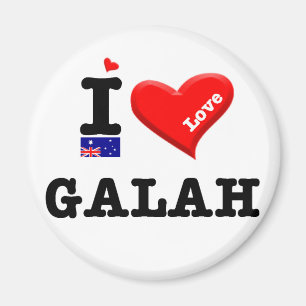 GALAH - I Love Magnet