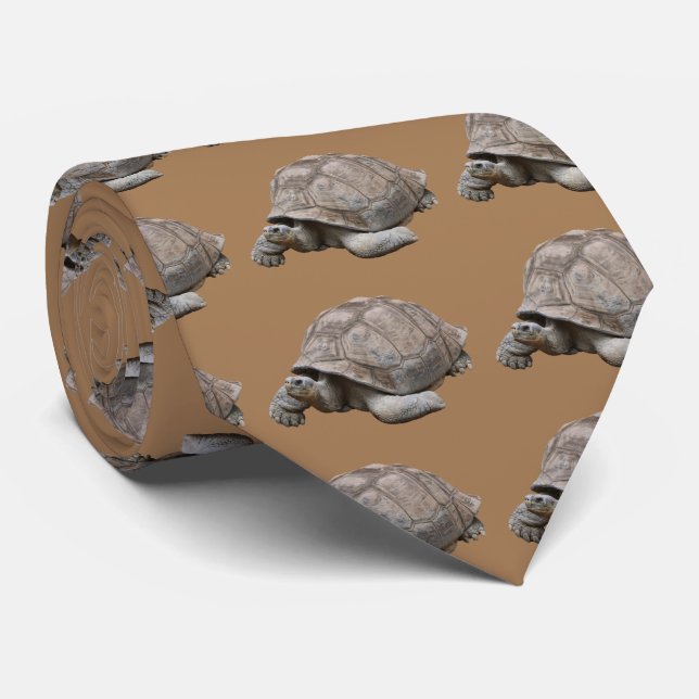 Galápagos giant tortoise ネクタイ tie (Rolled)