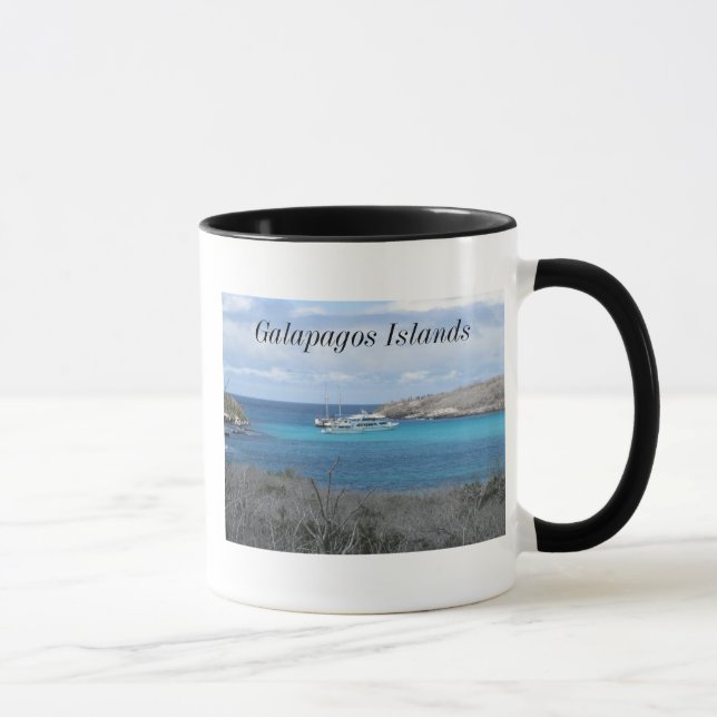 Galapagos Islands beach Mug (Right)
