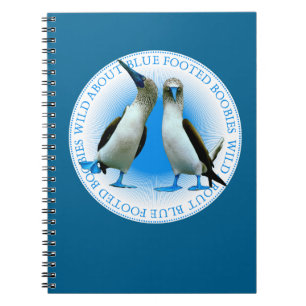Galapagos Islands Blue Footed Boobies Notebook
