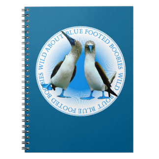 Galapagos Islands Blue Footed Boobies Notebook