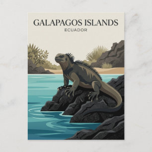 Galapagos Islands Ecuador Postcard