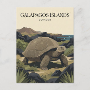 Galapagos Islands Ecuador Postcard